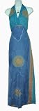 LONG BLUE BALIKU SUMMER DRESS