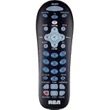 RCA RCR311BN 3 Device Partially Backlit Keypad Remote (Black)