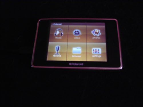 Polaroid Touch Mp3 Player with Video