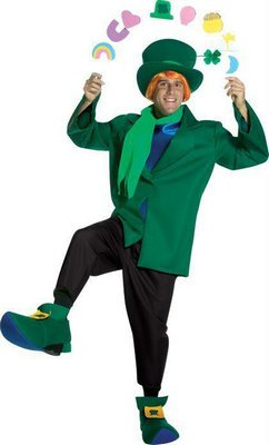 New Morris Costumes Lucky Charms Leprechaun Costume-Classic Cereal Mascot One Size Polyester