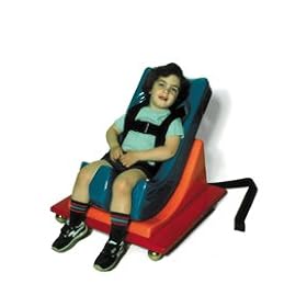SkillBuilders 3 piece Mobile Floor Sitter - Base Only - X-Large by Skillbuilders