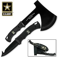 US Army hatchet/knife combo