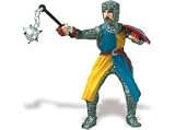 311r2U0p0%2BL. SL160  Safari 62004 Knight with Ball & Chain & Yellow & Blue Robe Miniature  Pack of 6