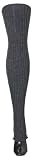 Charcoal / Grey Thigh Hi Leg Warmer by KD dance, Makers of the Finest Dancewear in the World, 36 Inch Rib Knit Legwarmers, Made in New York