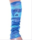 Tie Dye Leg Warmers Ocean