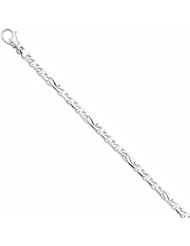 Genuine 14K Yellow Gold Wg 6.2Mm Polished Fancy Link Bracelet 8 Inches 100% Satisfaction Guaranteed.