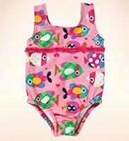 Square Neck Fish & Heart Swimsuit