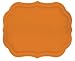 Italian Heavy Duty Melamine Platter, Orange