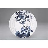 THOMAS OBRIEN Austin Floral -Indigo - Charger