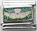 Clearly Charming Claddagh Irish Holiday Theme Italian Charm