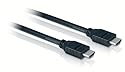 Philips SWV 2432 T HDMI Audio-/Video-Kabel 1,5 m schwarz (High-Speed HDMI 1.3b)
