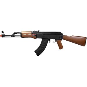 G&G Combat Machine Gun RK47, Imitation Wood airsoft gun