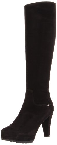 Butter Women’s Lover Knee-High Boot,Black Suede,11 M US