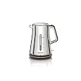 Krups BW600 Silver Art Collection 2-Quart Electric Kettle, Stainless Steel/Chrome