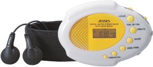 Jensen SAB 60 Digital AM FM Stereo Arm Band with Clock