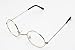 Search : Ozzy Osbourne Style Sun Glasses Shades - Silver Frame / Clear Lens
