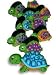 Turtle Crocs Shoe Charms, Individual Charm