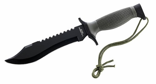 Herbertz Gürtelmesser, AISI 420, Kunststoff-Griff, Nylonscheide