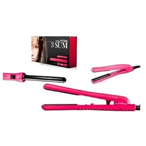 NuMe 3 Sum Hot Pink Styling Iron Set