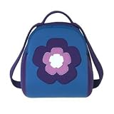 Dabba Walla Flower Power, Girl's Preschool Backpack. 13"Lx10"Wx7"D.