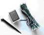 Solar 50 LED String Garden Clear Lights Indoor/Outdoor
