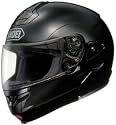 SHOEI MULTITEC FLIP-UP BLACK MOTORCYCLE Full-Face-Helmet