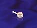 Red and White Country Saucepan - Dollhouse Miniature
