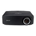 Acer P7500 DLP-Projektor (Kontrast 40000:1, 4000 ANSI Lumen, Full-HD 1920x1080) schwarz