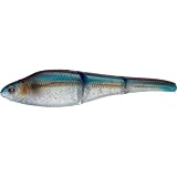 Sebile Magic Swimmer Soft Swimbait - Sinking (Blue Back Herring, 4-Inch/No Lip)