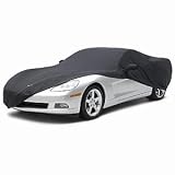 Coverking Corvette Satin Stretch Cover, Black Chevrolet Corvette 2008