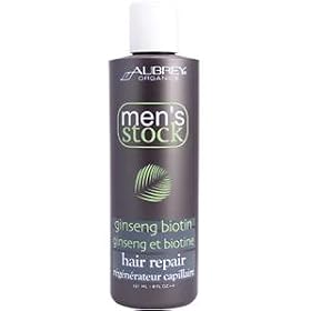 Aubrey Organics Ginseng Biotin Hair Repair and Conditioner 6 oz