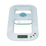 Electronic Glass Stainless Steel Kitchen Food Scale, Tempered Glass combines Elegance and Accuracy