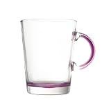 Liberty Glass Mug Pink Kitchen & Housewares
