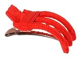 L.Erickson USA Small Covered Flap Jack - Cherry 100% Silk Charmeuse