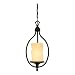 Westinghouse 69002 Hearthstone One-Light Pendant, Burnished Bronze Patina Finish with...