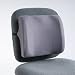 High-Profile Backrest with Soft Brushed Cover, 13w x 4d x 12-5/8h, Graphite (FEL91926)