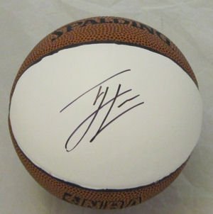 Ty Lawson Autographed Denver Nuggets NBA Mini Basketball
