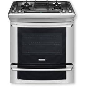Electrolux : EW30GS65GS 30in Slide-in Gas Range with 4 Sealed Burners - Stainless Steel