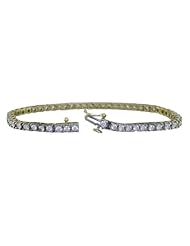 3.55 CT Diamond Tennis Bracelet 14k Yellow Gold