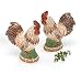 Country Rooster Salt And Pepper Shakers For Kitchen Decor