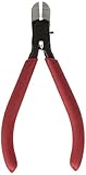 uxcell ペンチ　ダイアゴナルプライヤー　ダイアゴナルカッター　長125mm　 レッドラバー　工具