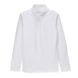 Girls' Cherokee Turtleneck - White