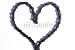 Wallmonkeys Peel and Stick Wall Decals - Un Coeur Enchaine - Removable Graphic