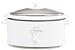 Kitchen & Housewares : West Bend 84343 3-Quart Oval-Shaped Crockery Cooker