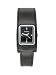 Womens Fossil Black Leather Dress Watch ES9832