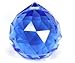 40mm Asfour Crystal Ball Prisms #701-40 (Blue)
