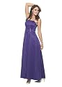 Edles Abendkleid in A - Linie, Farbe lila von Astrapahl