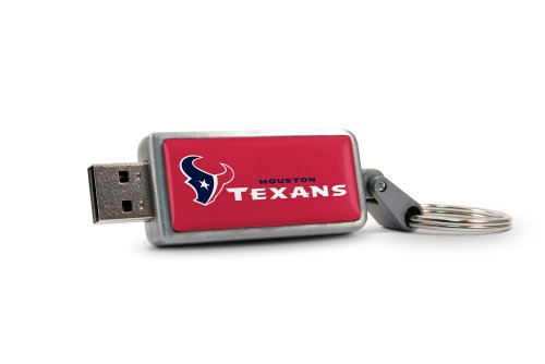 Centon Houston Texans Edition NFL DataStick Keychain V2 2 GB USB 2.0 Flash Drive