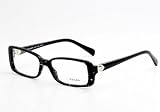 Prada Eyeglasses VPR 11N Black Gradient Optical Frames