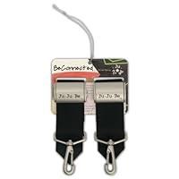 Be Connected Stroller Clips in Silver